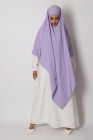 Khimar 2 voiles soie de medine mousseline