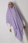Khimar 2 voiles soie de medine mousseline