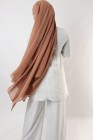 Nissa square chiffon hijab 150cm