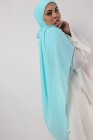 Nissa square chiffon hijab 150cm