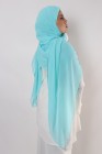 Nissa square chiffon hijab 150cm