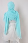 Hijab mousseline carré Nissa 150cm