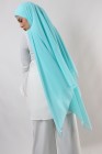 Hijab mousseline carré Nissa 150cm