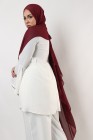Nissa square chiffon hijab 150cm