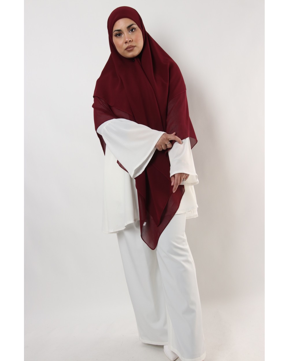 Nissa square chiffon hijab 150cm