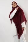 Hijab mousseline carré Nissa 150cm