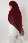 Nissa square chiffon hijab 150cm