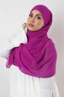 Nissa square chiffon hijab 150cm