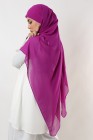 Nissa square chiffon hijab 150cm
