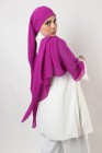 Nissa square chiffon hijab 150cm