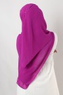 Nissa square chiffon hijab 150cm