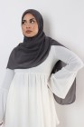 Hijab mousseline carré Nissa 150cm