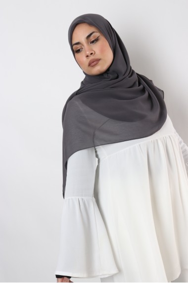 Nissa square chiffon hijab 150cm