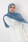 Hijab mousseline carré Nissa 150cm