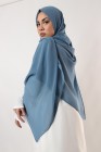 Hijab mousseline carré Nissa 150cm