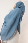 Hijab mousseline carré Nissa 150cm