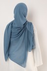Nissa square chiffon hijab 150cm