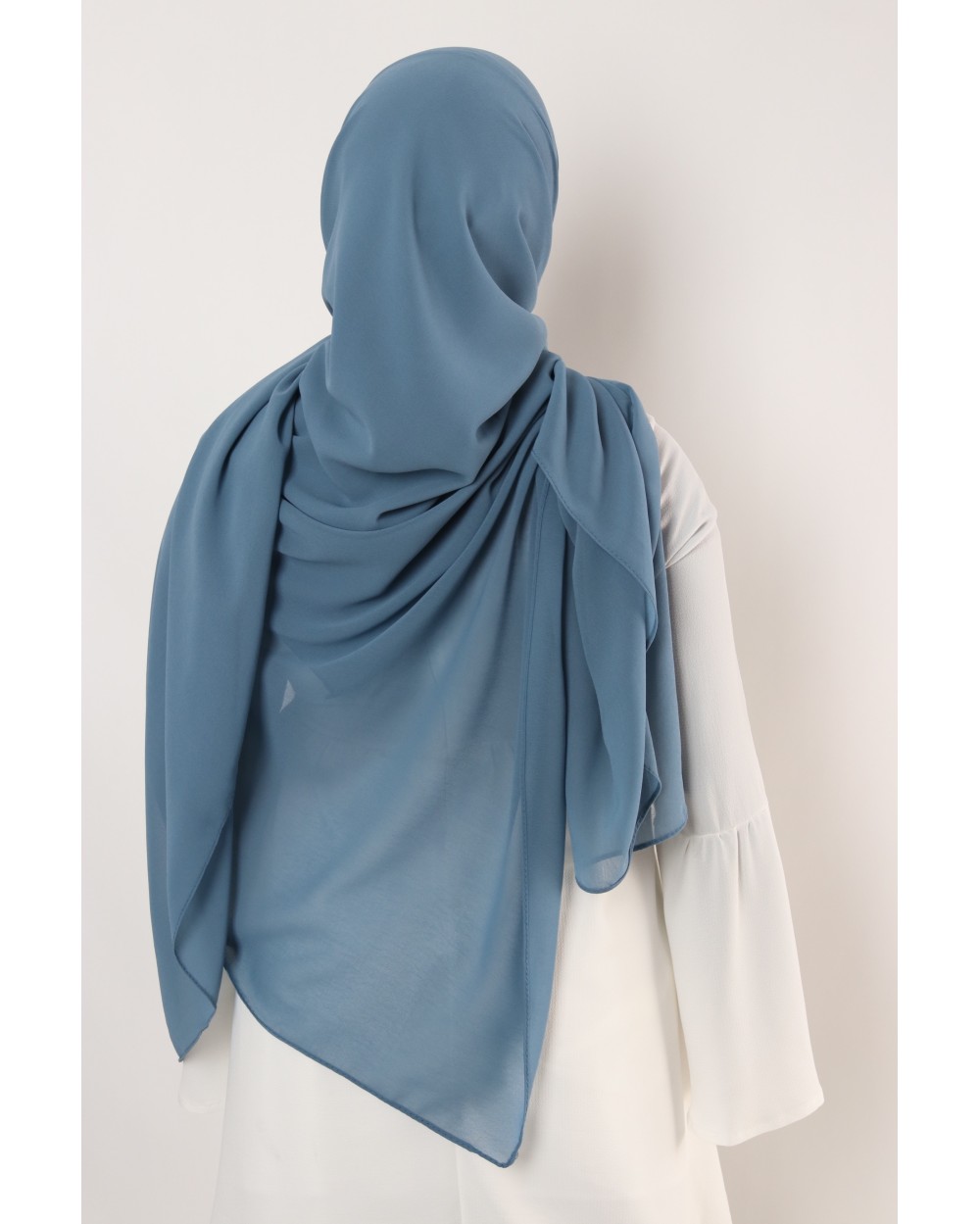 Hijab mousseline carré Nissa 150cm