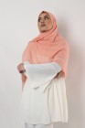 Nissa square chiffon hijab 150cm