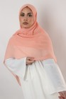 Nissa square chiffon hijab 150cm