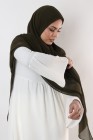 Hijab mousseline carré Nissa 150cm