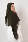 Nissa square chiffon hijab 150cm