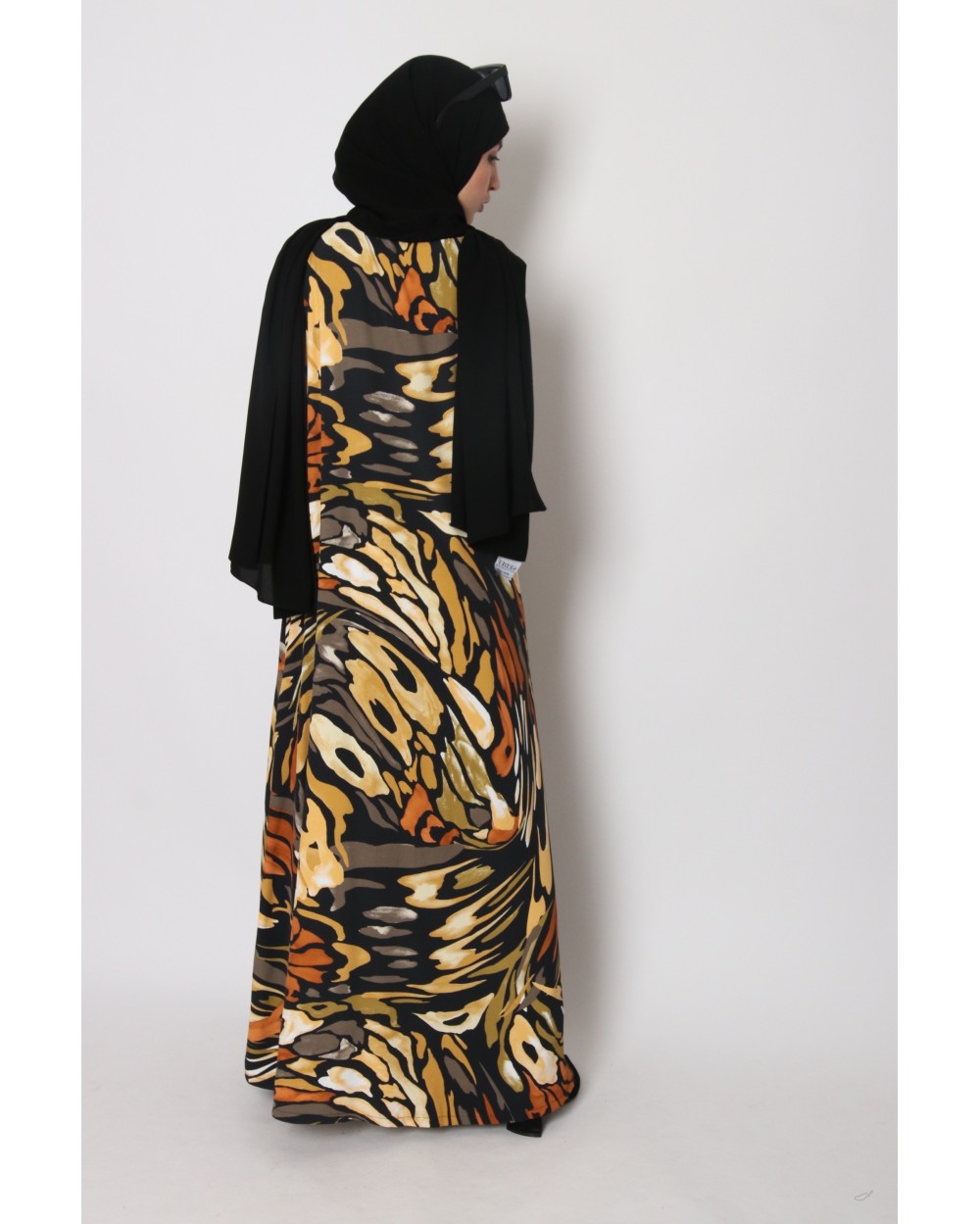 Robe sans manches imprimée Ayline