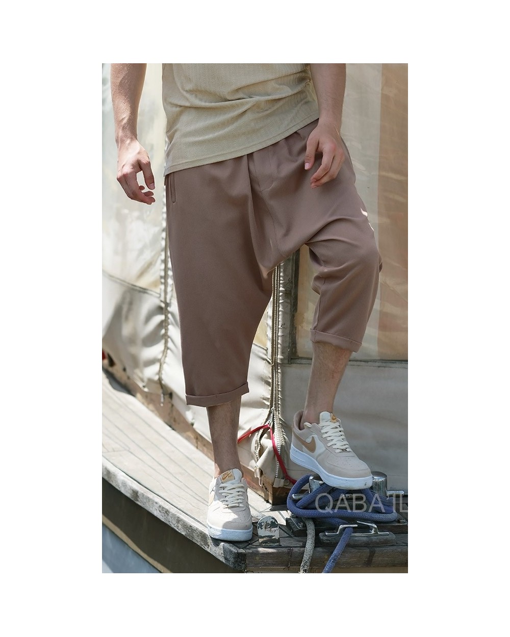 Bermuda harem pants AZUR Qaba'il