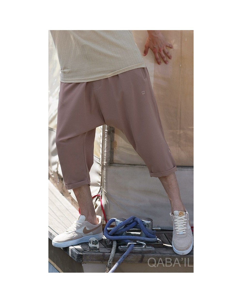 Bermuda harem pants AZUR Qaba'il