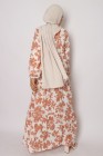Robe longue Solène imprimée