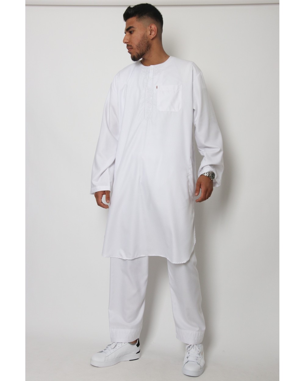 Pakistani set AFAQ cotton long sleeves