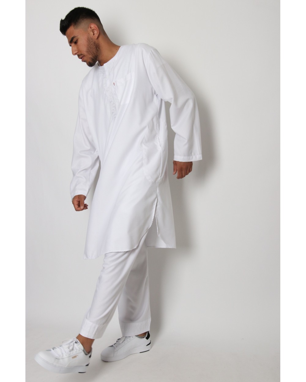 Pakistani set AFAQ cotton long sleeves