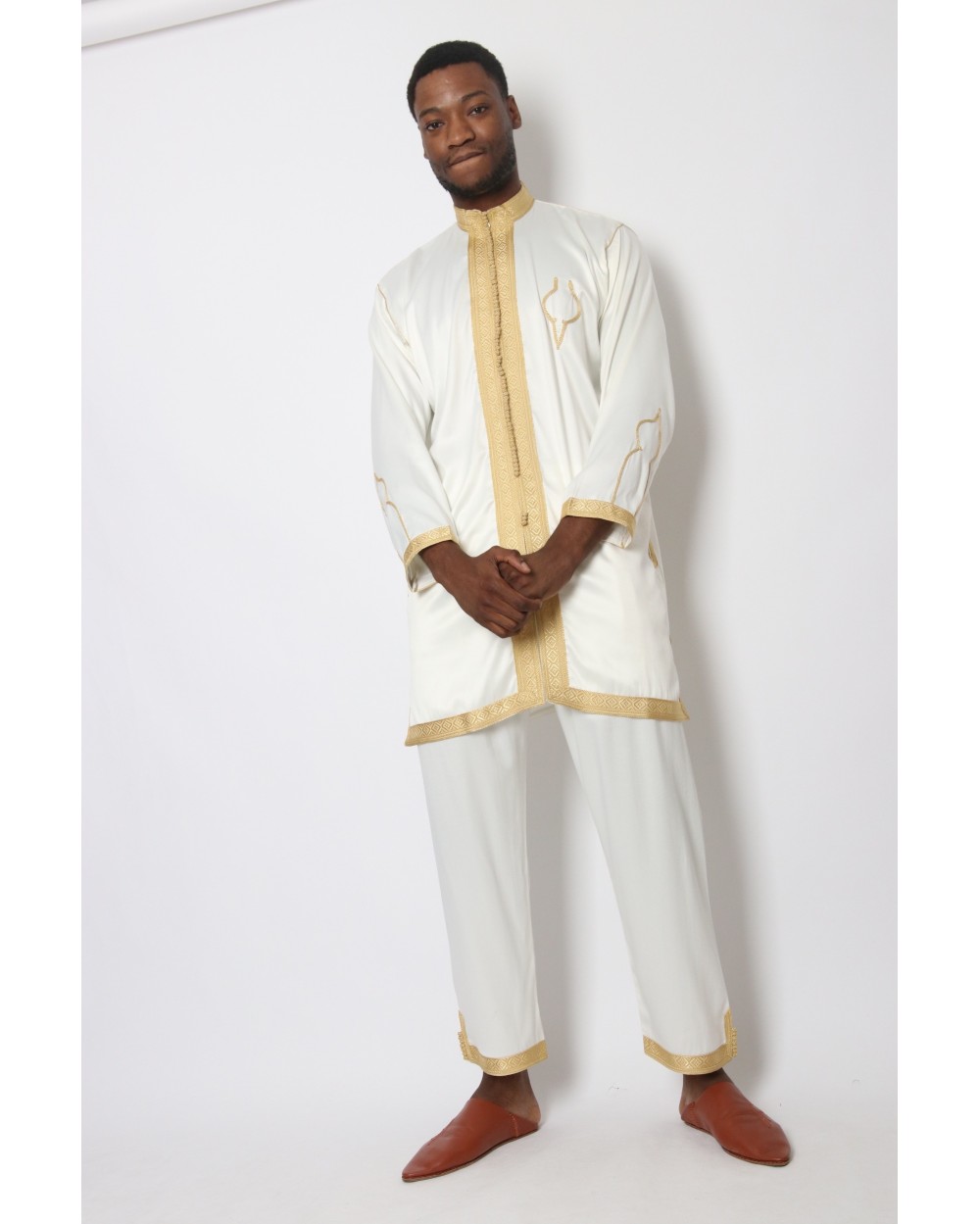 Jabador man golden ornament