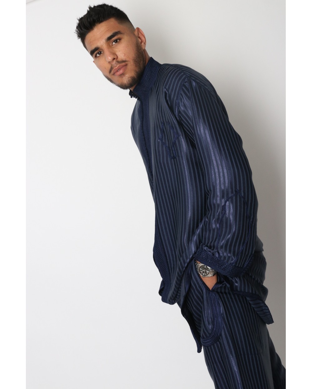 Jabador homme marocain marine