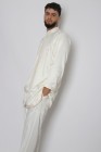 Moroccan jabador for men ecru