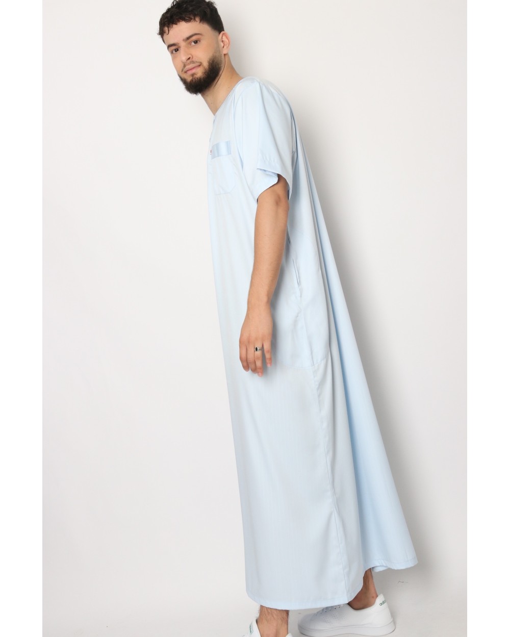 Qamis Afaq SS satiné