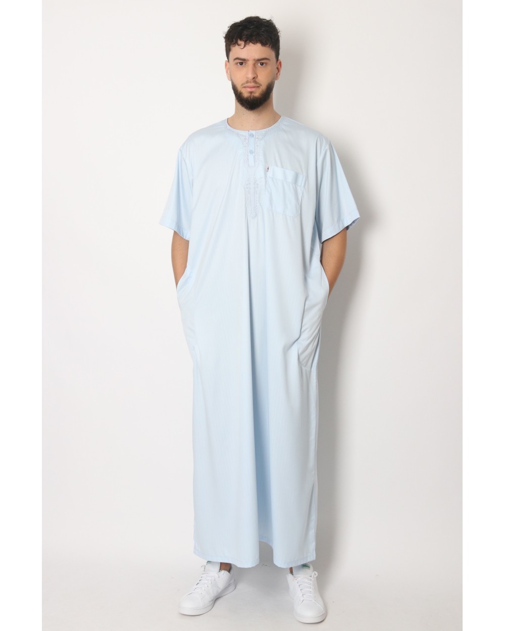 Qamis Afaq SS satiné