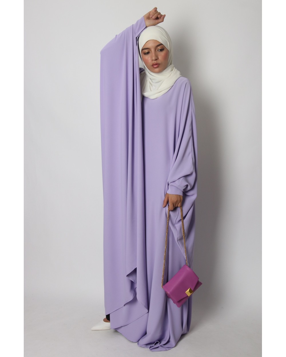 Abaya butterfly Silk from medina