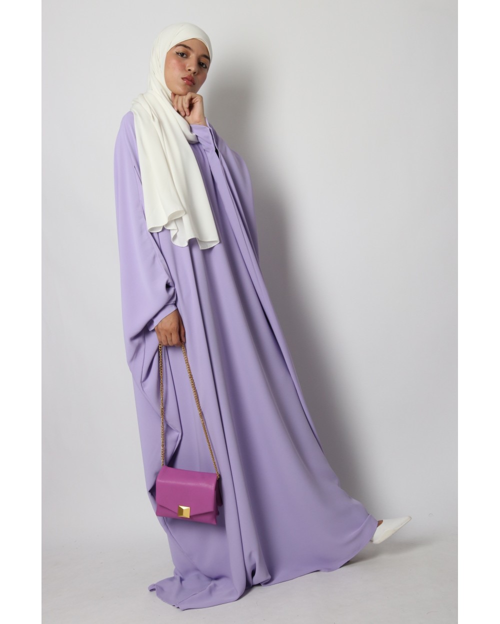 Abaya butterfly Silk from medina