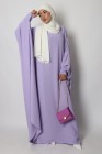 Abaya papillon Soie de médine