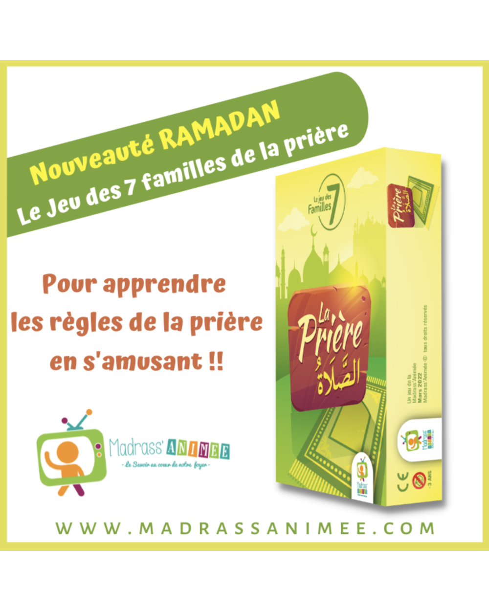 Game of the 7 families on the rules of prayer