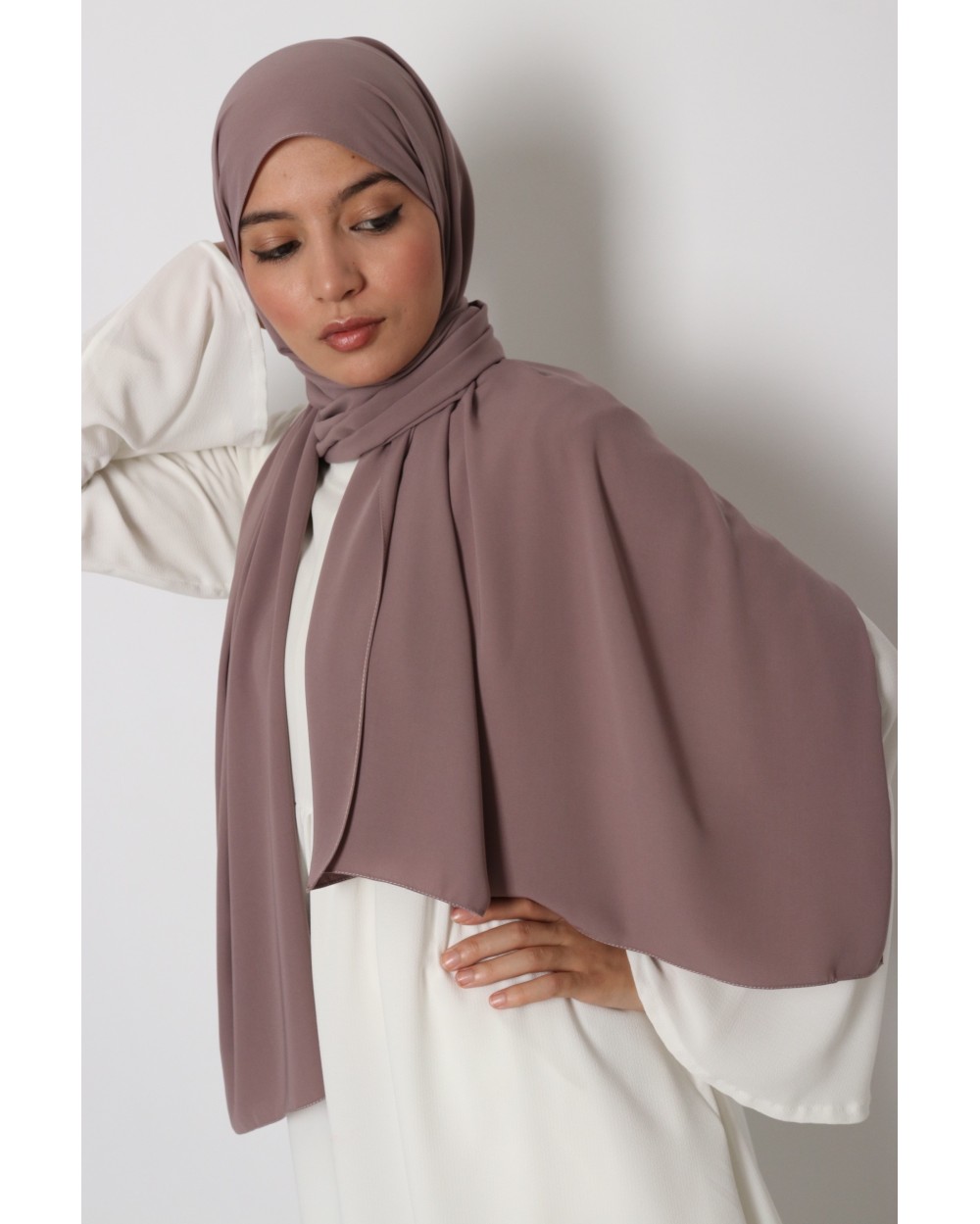 Hijab Soie de Médine Ebruli