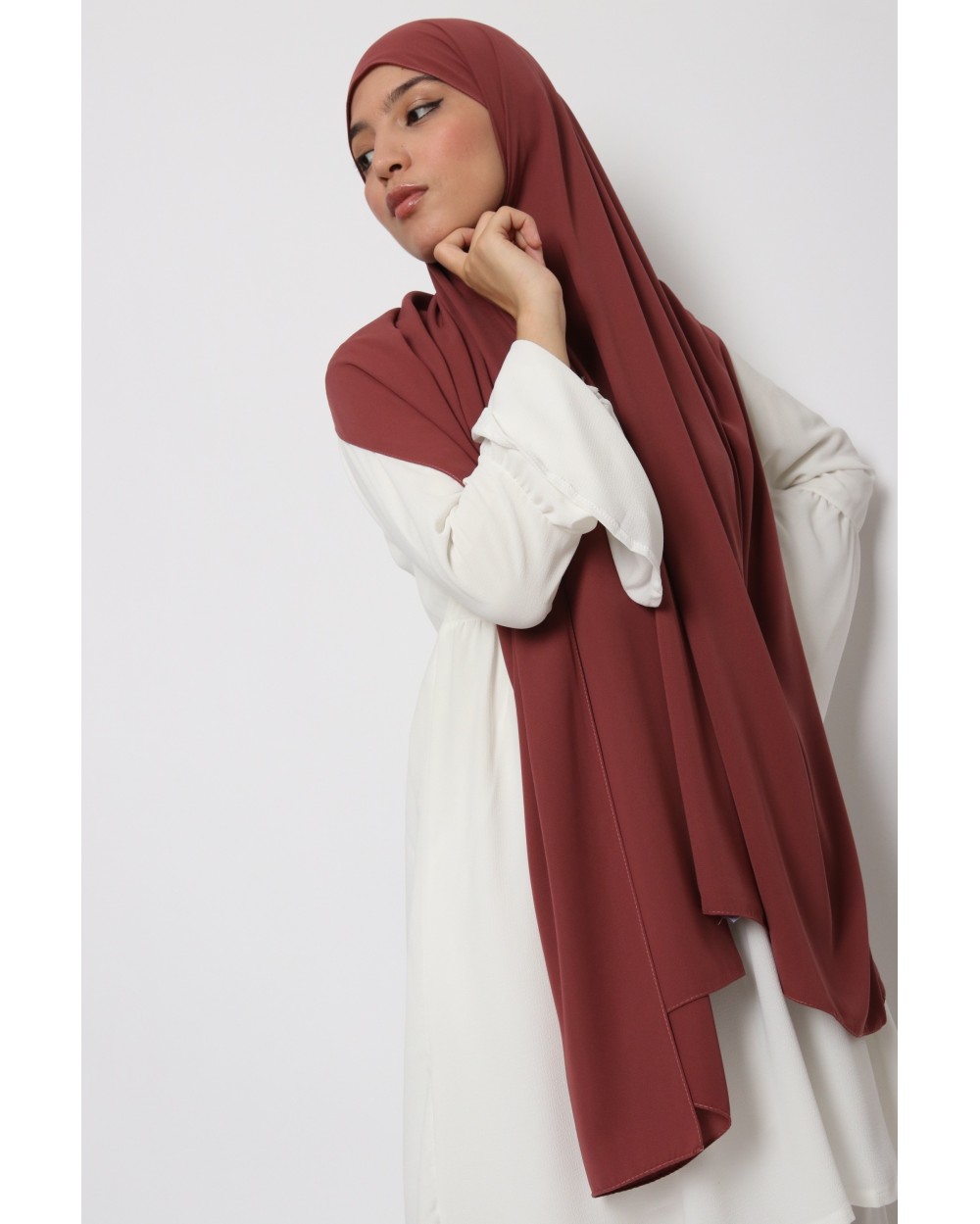 Hijab Soie de Médine Ebruli