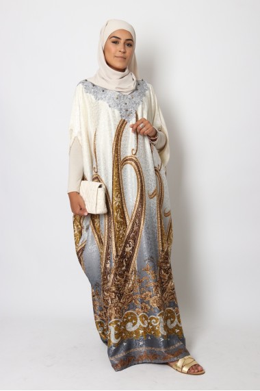 Robe papillon caftan avec...