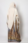 Robe papillon caftan avec motifs paisley