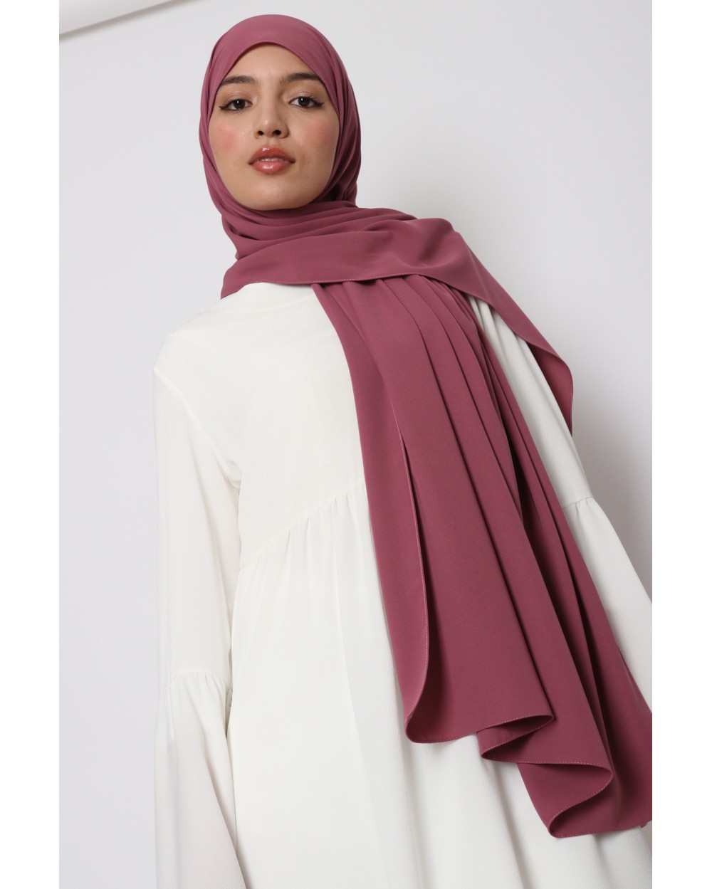 Medina Ebruli silk scarf