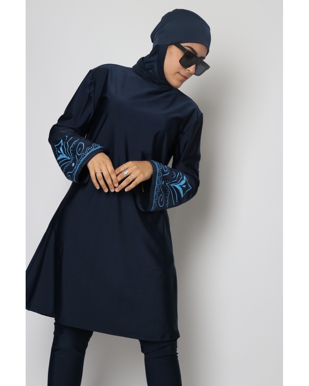 Burkini à manches cloches Yasmine
