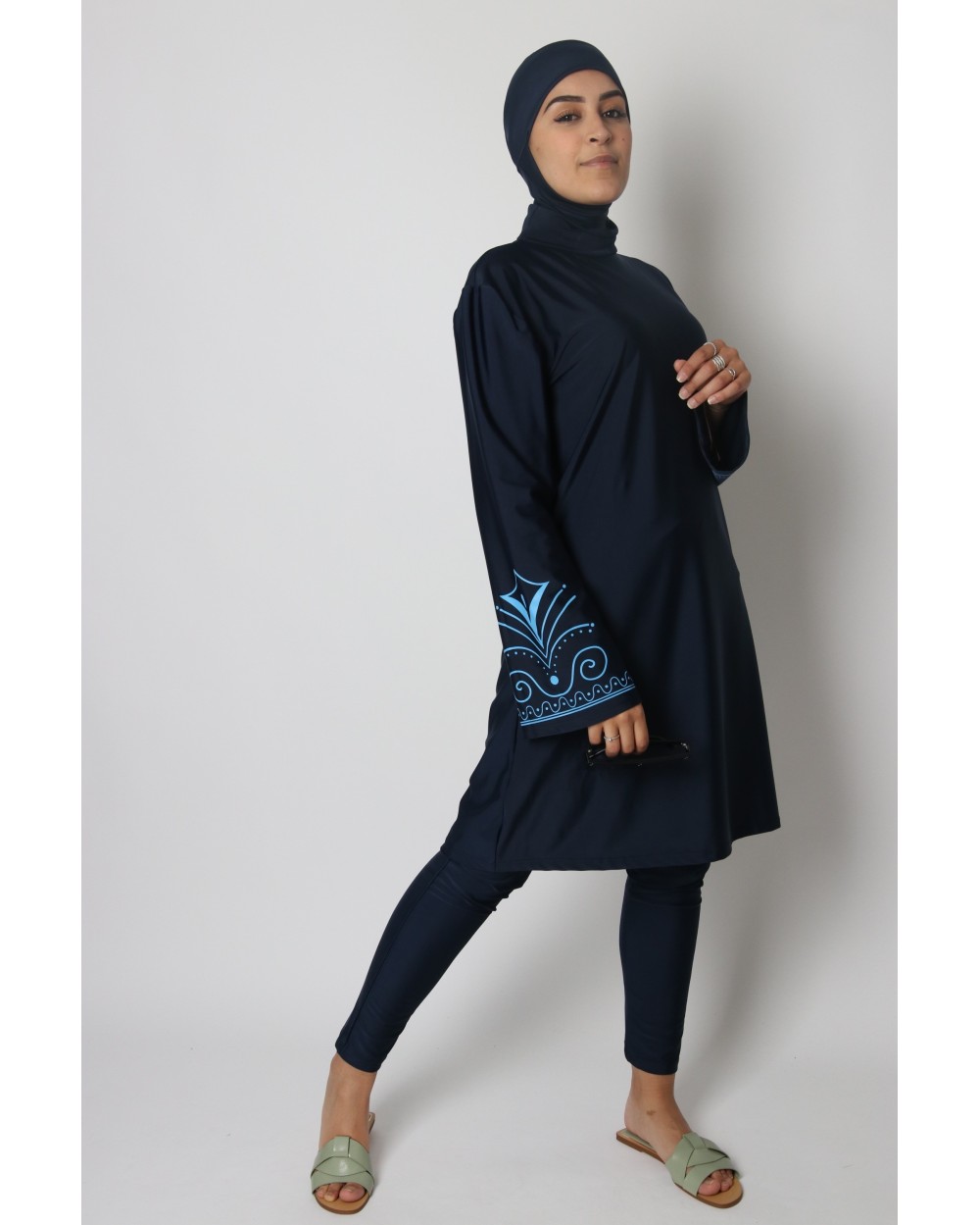 Burkini à manches cloches Yasmine