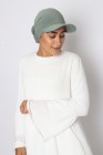 Hijab à enfiler avec casquette intégrée
