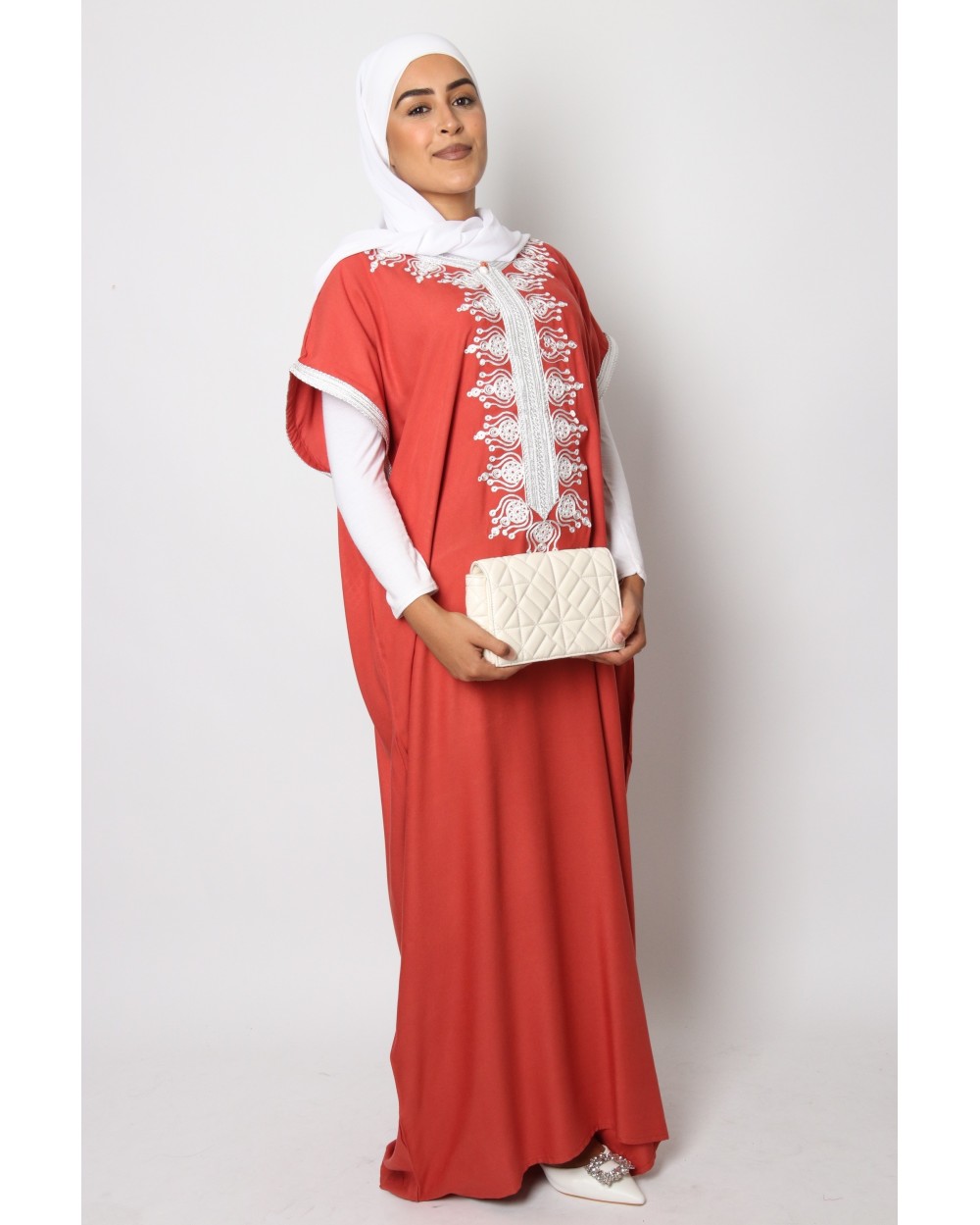 Oriental dress Rahima silver